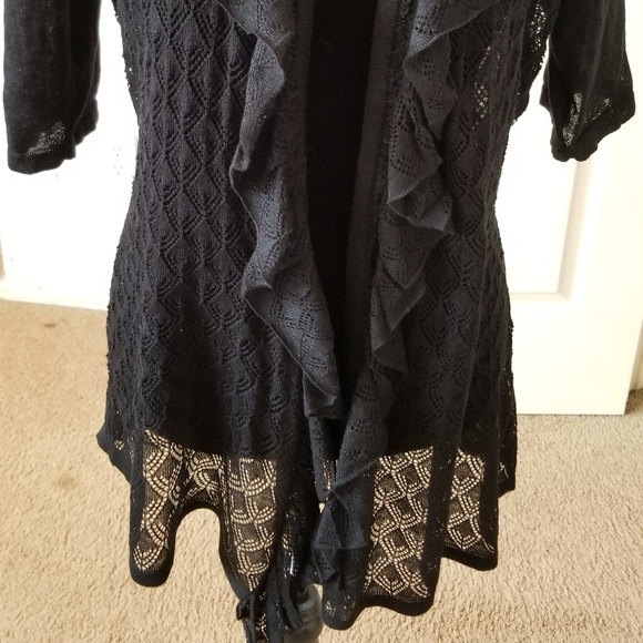 Covington Womens Lacy Look Sweater Size XL - Picture 2 of 8